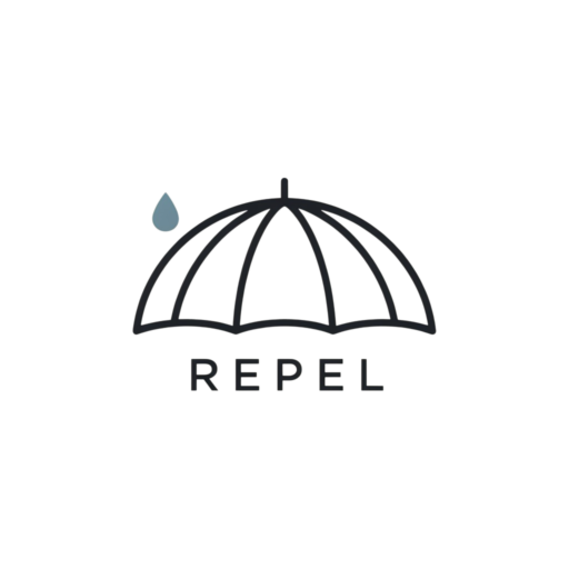repel umbrella logo