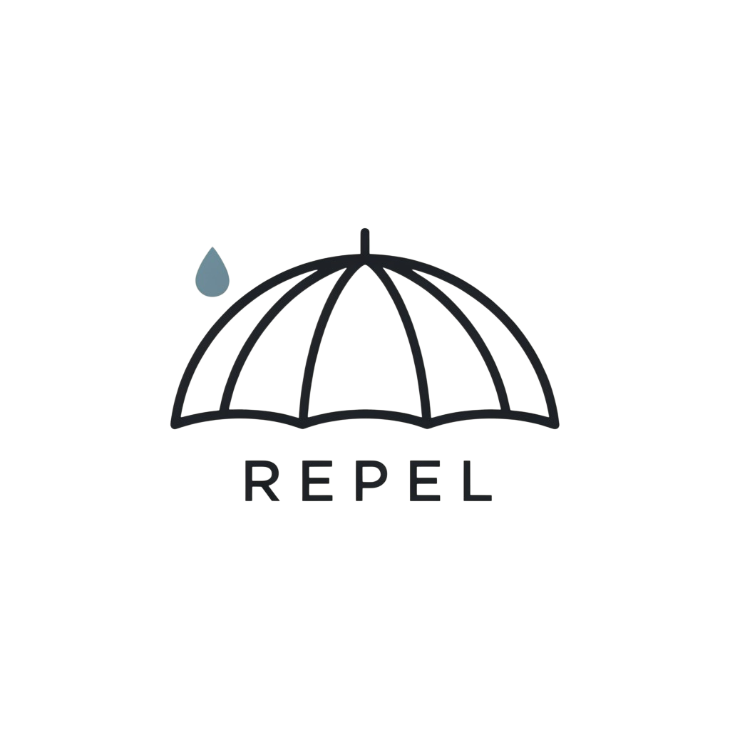 repel umbrella brand logo