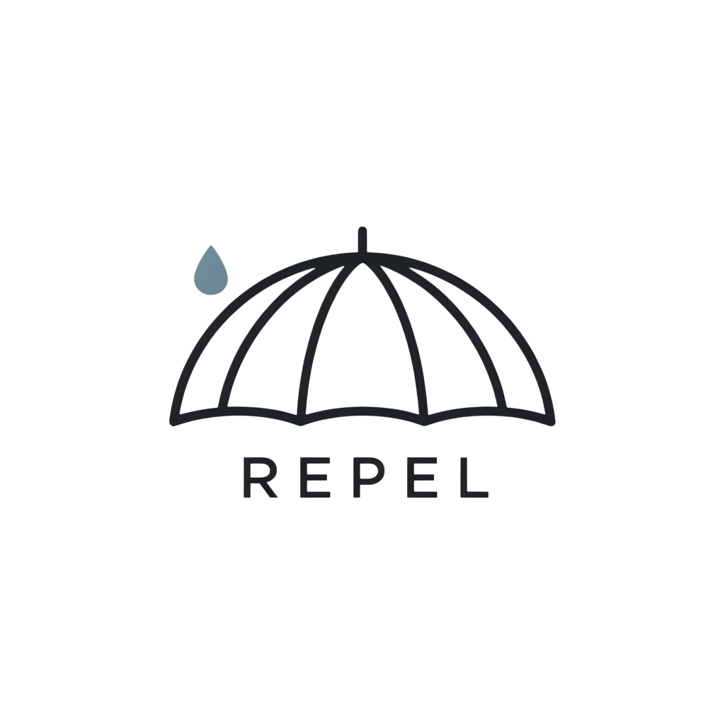 repel umbrella brand logo